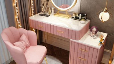 내 꿈꿔왔던 핑크 화장대, 드디어 겟! 💖 할인 꿀팁까지 대방출!