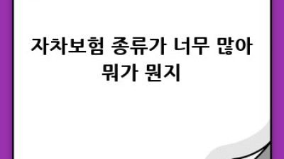 강남 렌트카 자차보험 완벽 가이드🚗💰 #삼성동