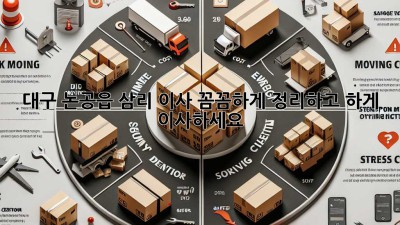 대구 논공읍 삼리 이사, 꼼꼼하게 정리하고 轻松하게 이사하세요!
